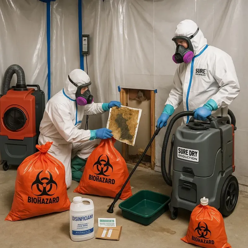 Contaminated Water Handling Protocols process in Geary County, KS